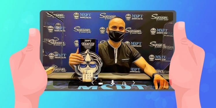 Alejandro Jauregui wins a cash prize of $140,665 at MSPT Sycuan Casino